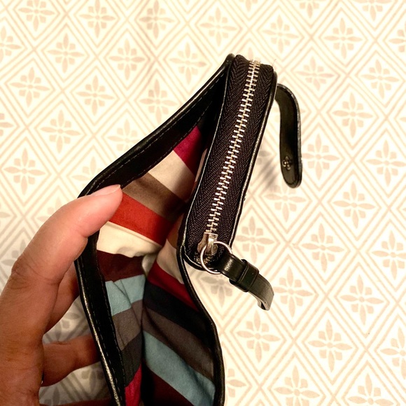 COACH Wallet Bills Coins Cards Black - Picture 4 of 7